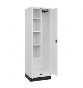 Putzmittelschrank Classic PLUS 080120-00 S10014 verkehrsweiß 60,0 x 50,0 x 195,0 cm, aufgebaut